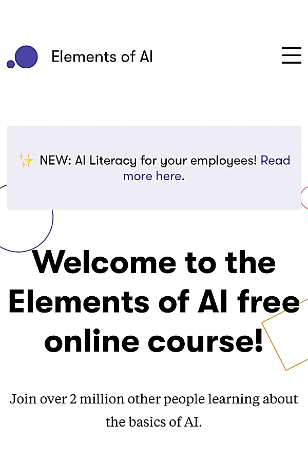 Elements of AI